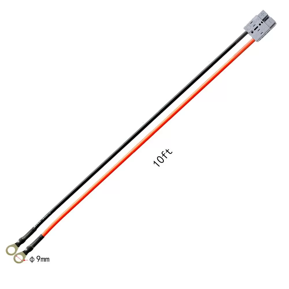 ACOPOWER 9ft 8AWG Anderson-Ring Cable