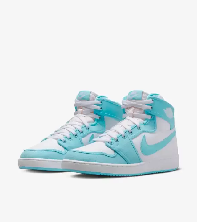 AJKO 1 'Bleached Aqua' Sneakers for Men