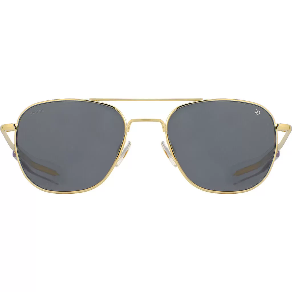 American Optical Original Pilot Sunglasses Bayonet | Gold/Nylon