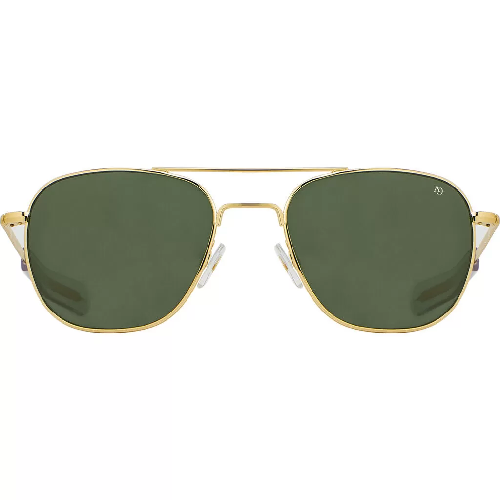 American Optical Original Pilot Sunglasses Bayonet | Gold/Nylon