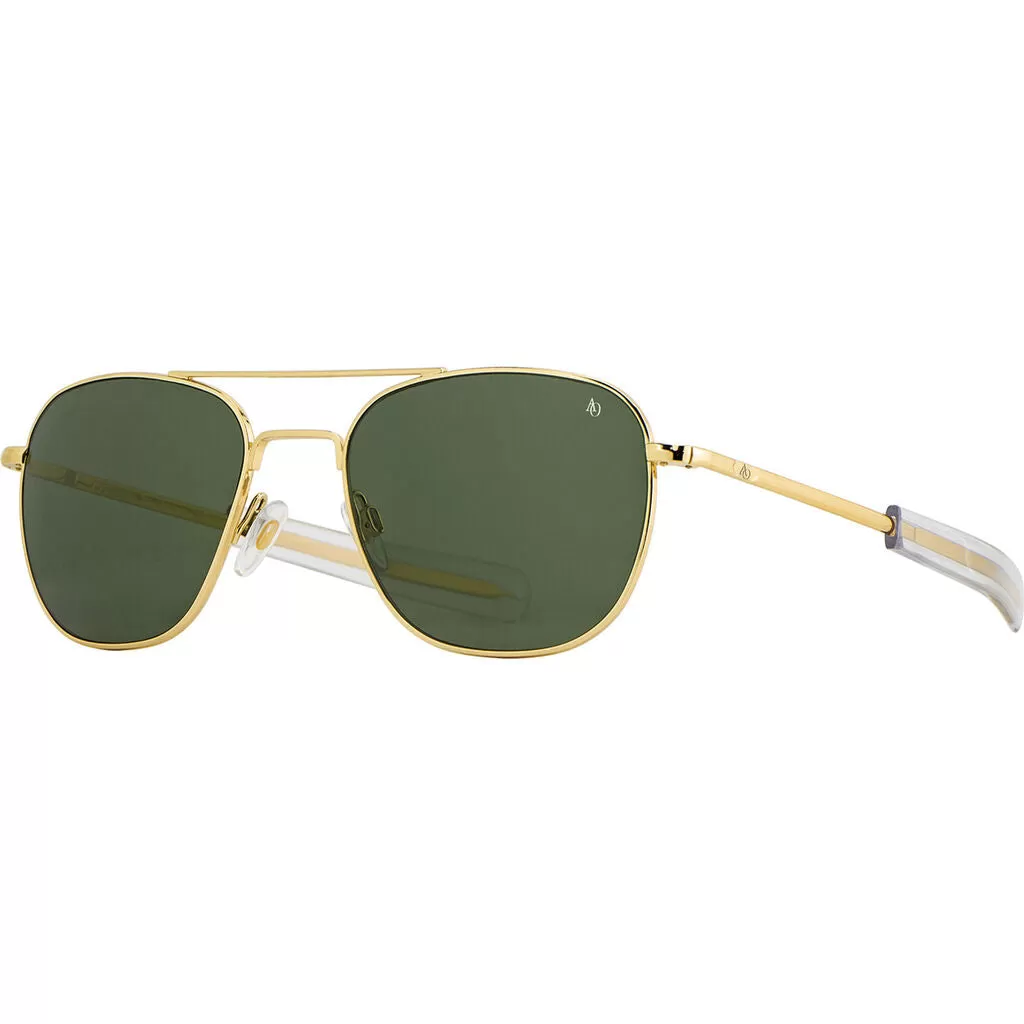 American Optical Original Pilot Sunglasses Bayonet | Gold/Nylon