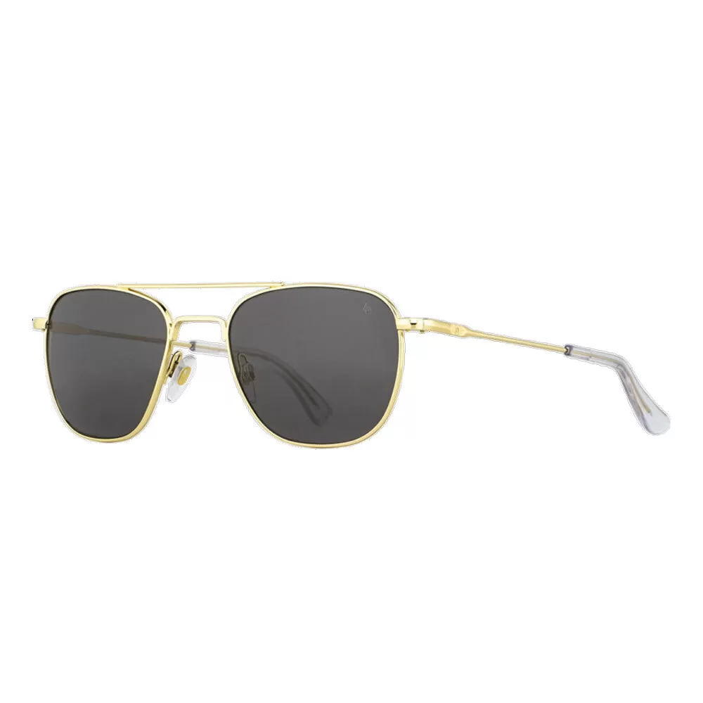 American Optical Original Pilot Sunglasses Bayonet | Gold/Nylon