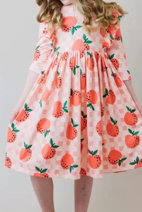 Apple Orchard Ruffle Twirl Dress