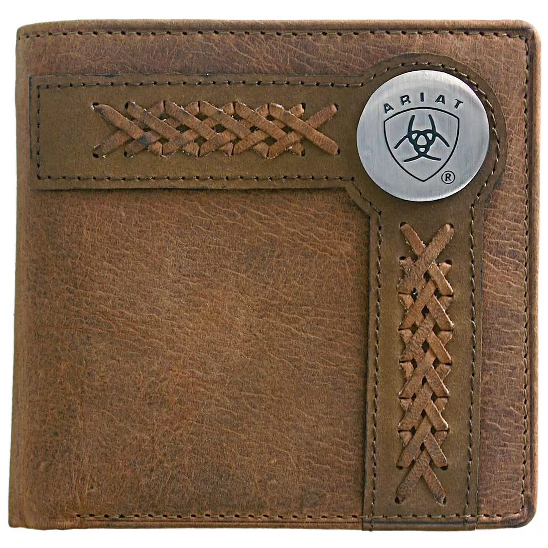 Ariat Bi Fold Wallet - Chestnut WLT2102A