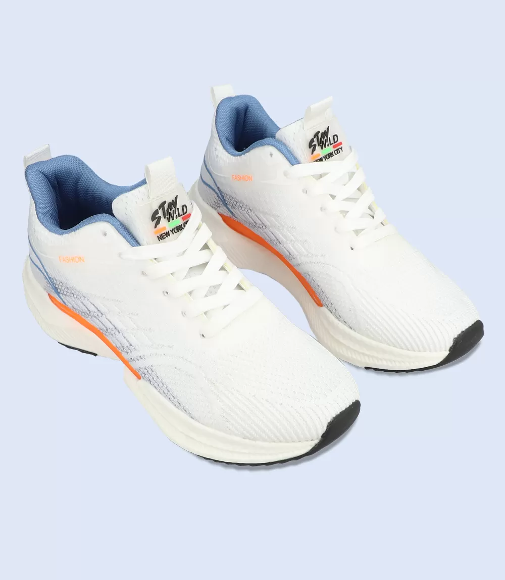 BM6210-WHITE-Men Sports Shoes