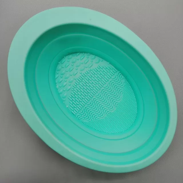 Bowl Shape Silicone Makeup Brush Cleaner Washing Bowl