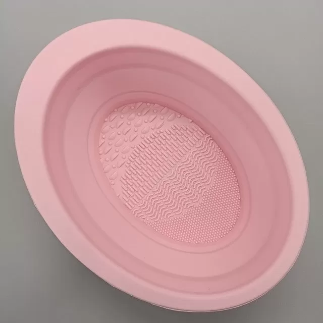 Bowl Shape Silicone Makeup Brush Cleaner Washing Bowl