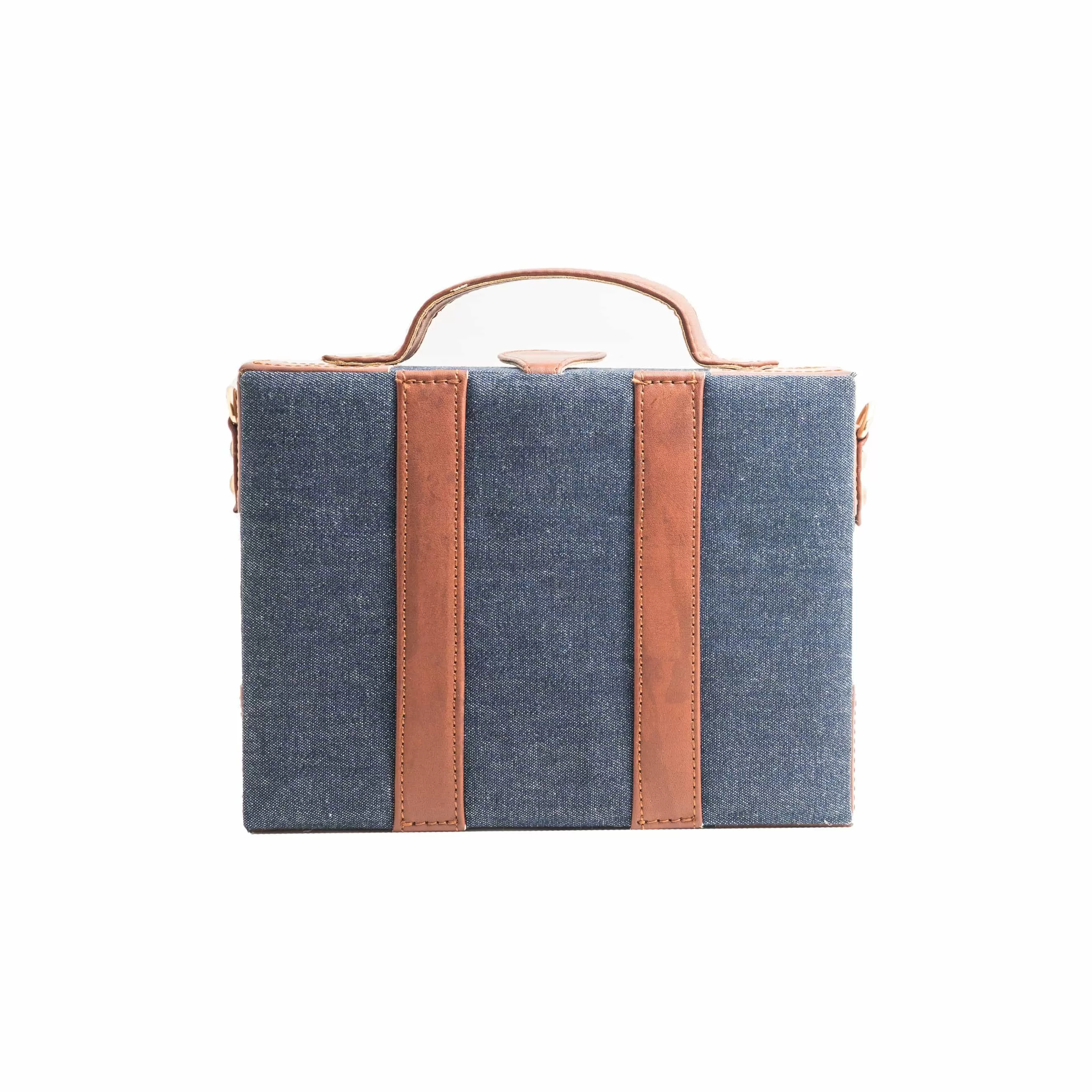 Brown Patch Sling Bag