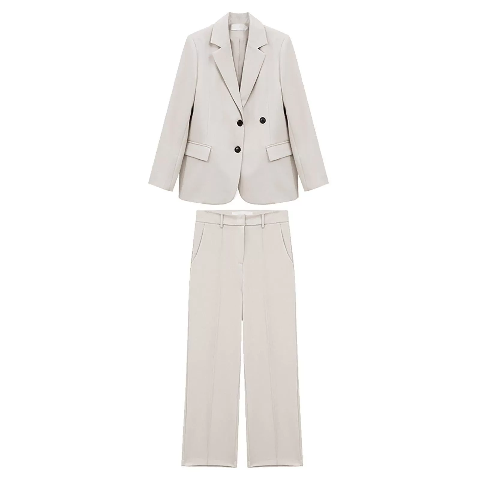 Cassandra Relaxed Blazer & Wide Leg Pants