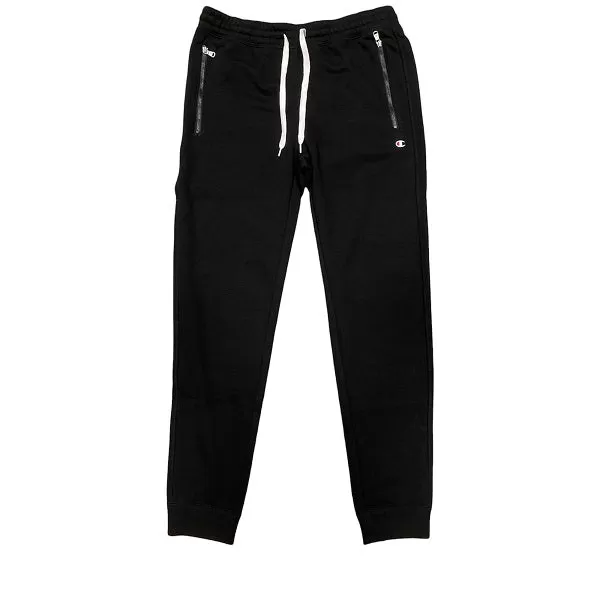 Champion Brushed trousers with zip on the pockets and cuff at the bottom of the leg 217425 KK001 NBK black