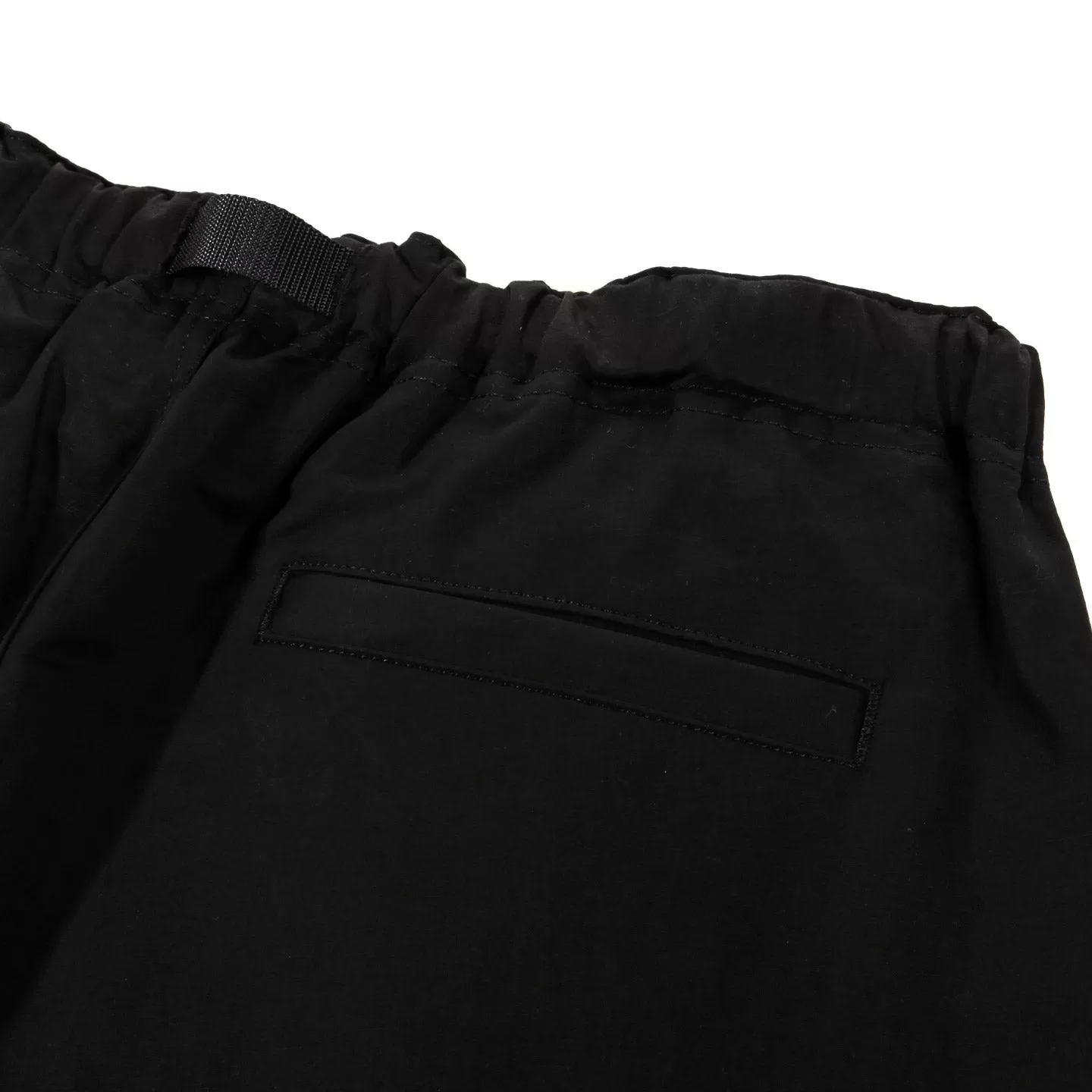 COMME DES GARCONS HOMME P027 BELTED LINEN PANT BLACK