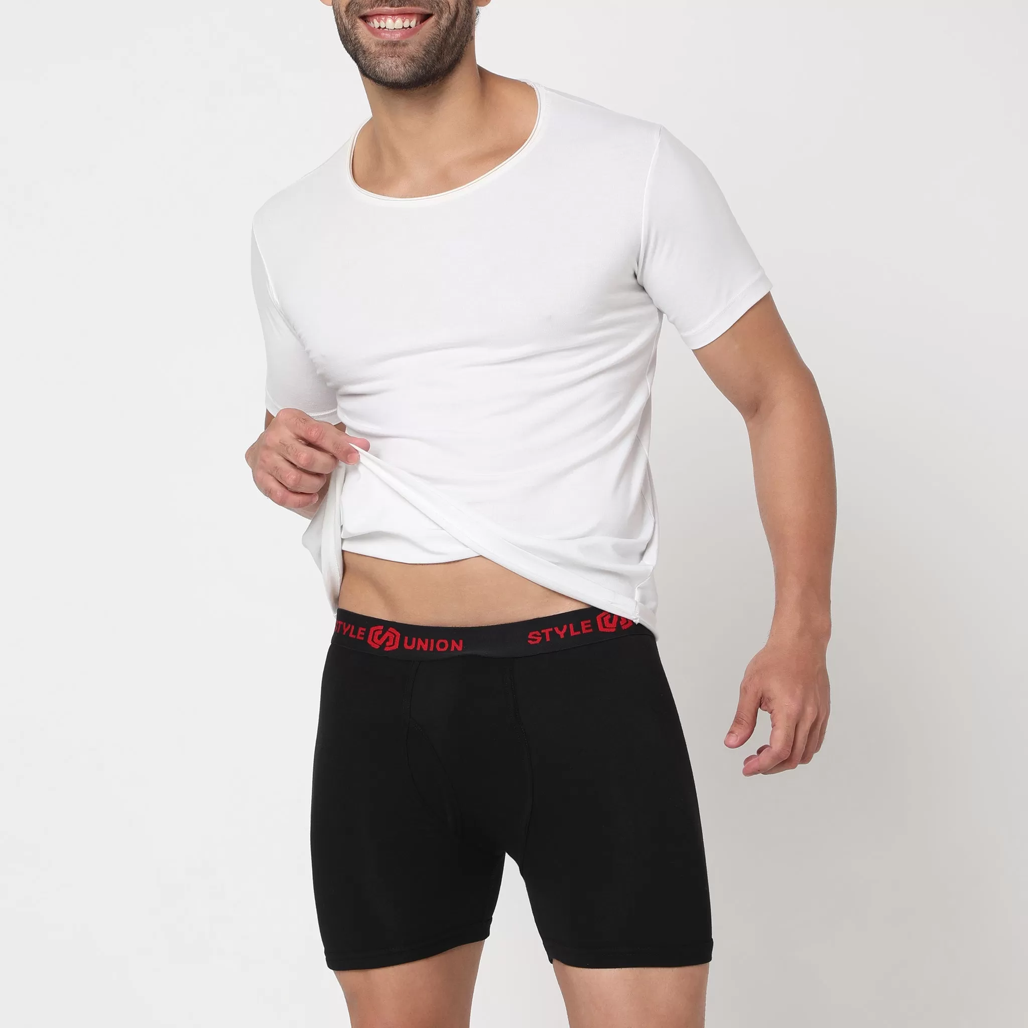 Cotton Black Mens Brief