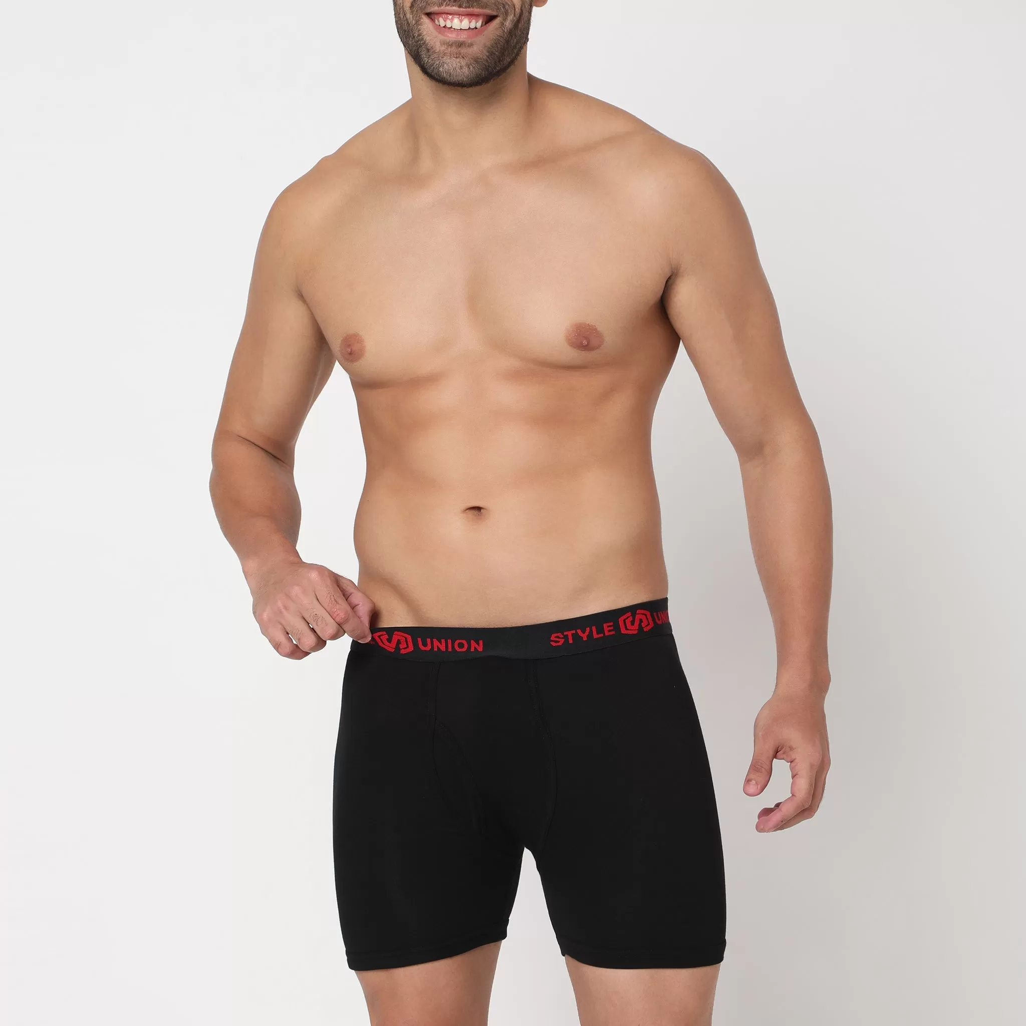 Cotton Black Mens Brief