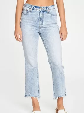 Daze Denim : Shy Girl High Rise Crop Flare