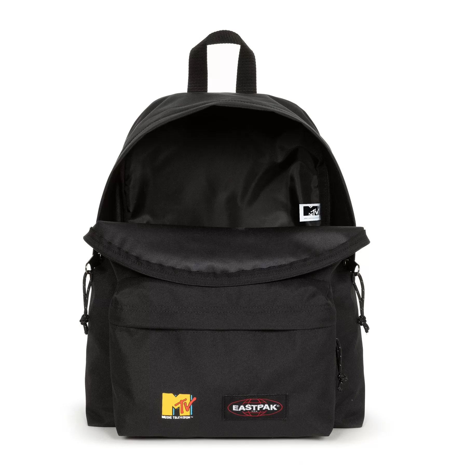 Eastpak Backpack for school and free time Padded Pak'r MTV Sound 40x30x18cm 24liters EK000620L90 black