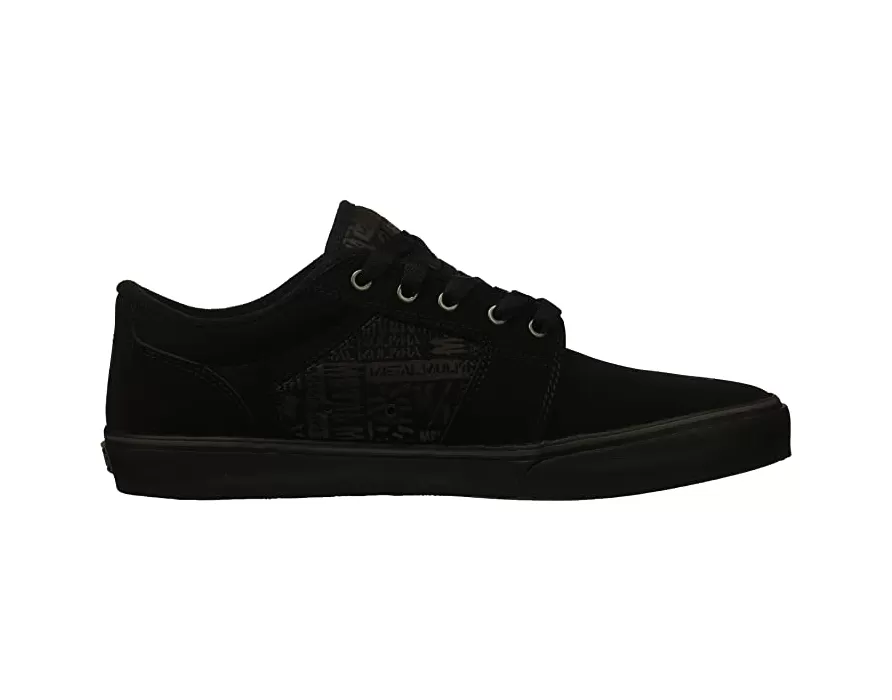 Etnies men's skateboard shoe Metal Mulisha Barge LS 4107000411 895 black