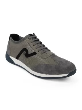 Ezok Men Grey Sneaker Casual Shoes