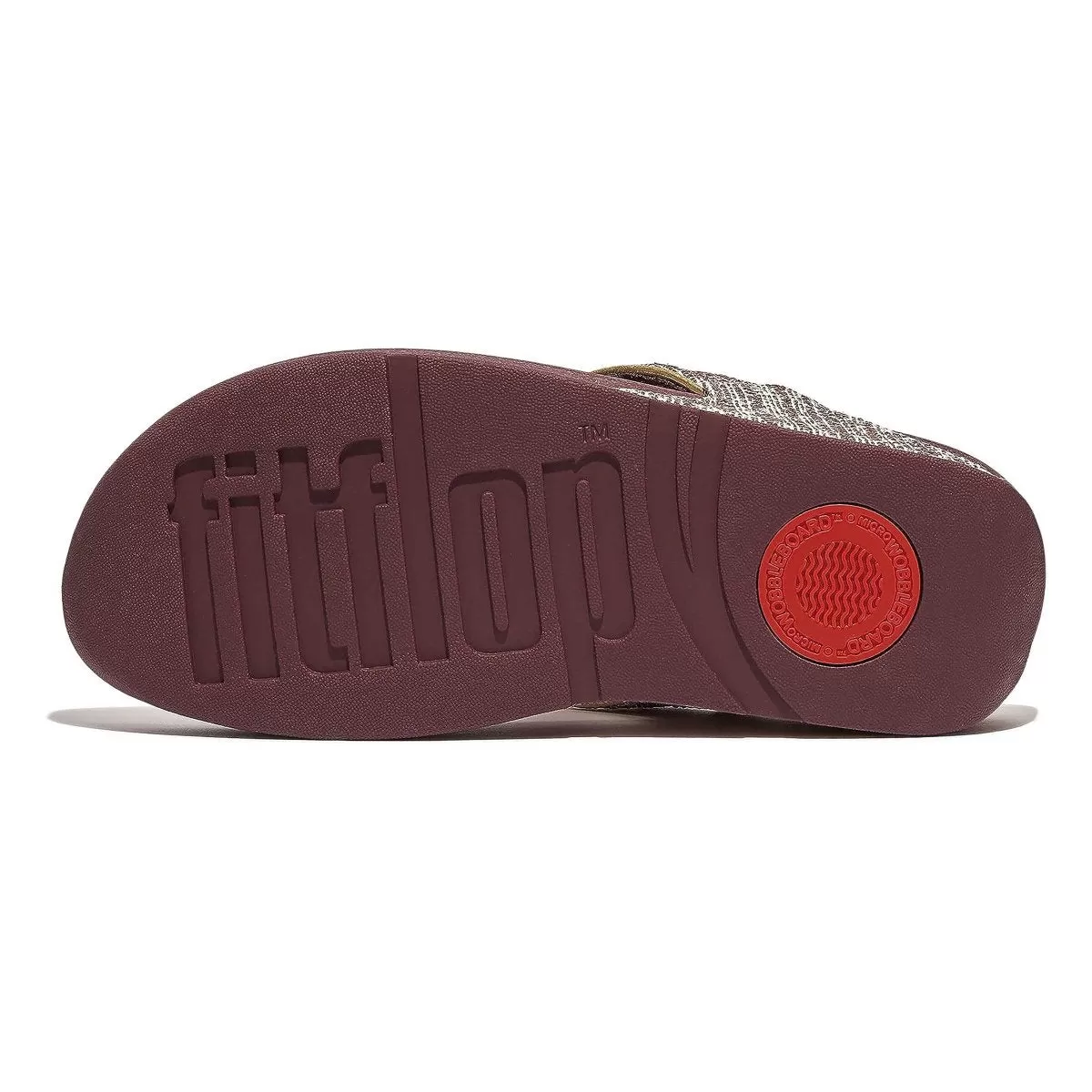 FitFlop Women's Lulu Brown Shimmerweave