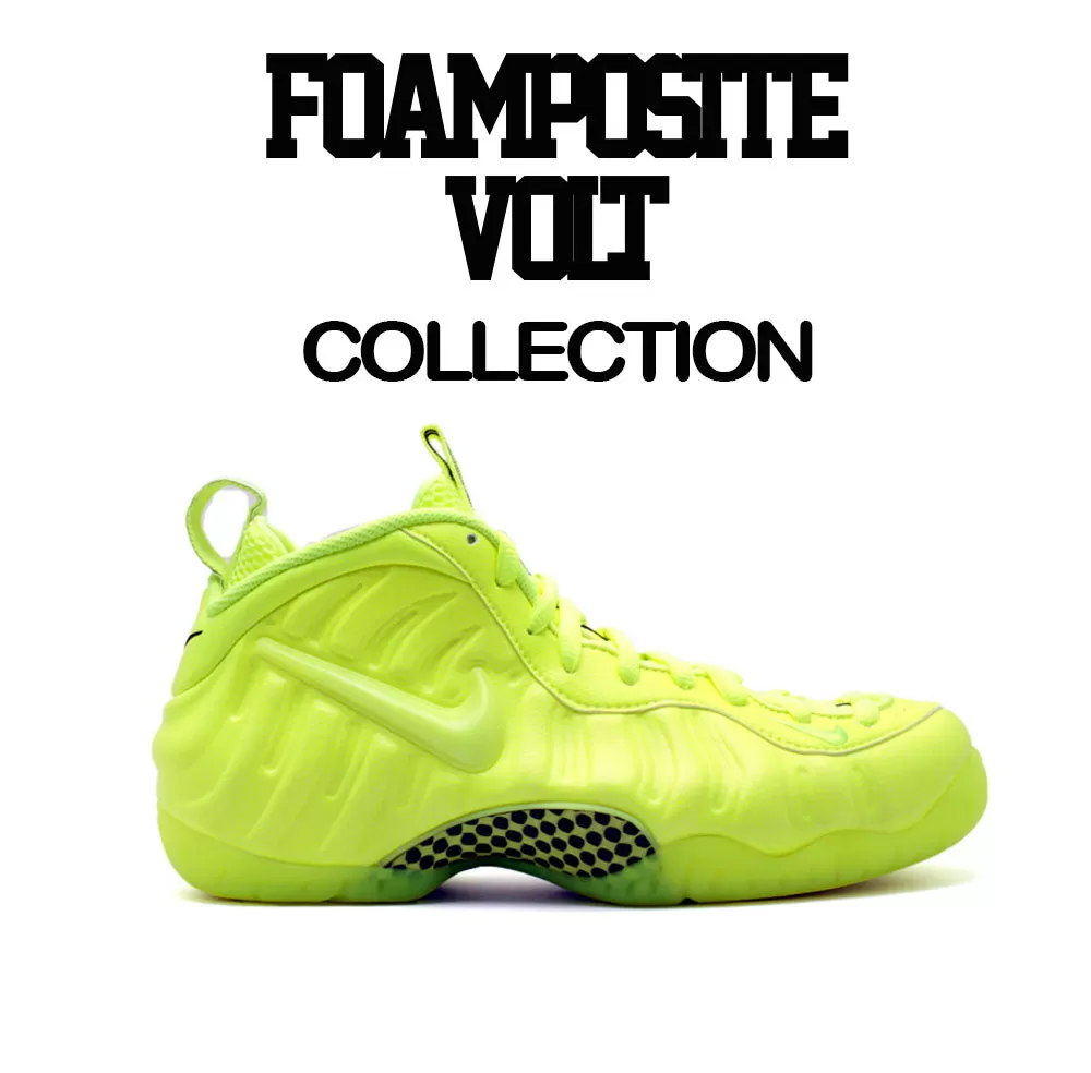 Foamposite Volt Social Distance Shirt