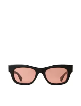 Garrett Leight Woz 49 Sunglasses Black/Sweetwater