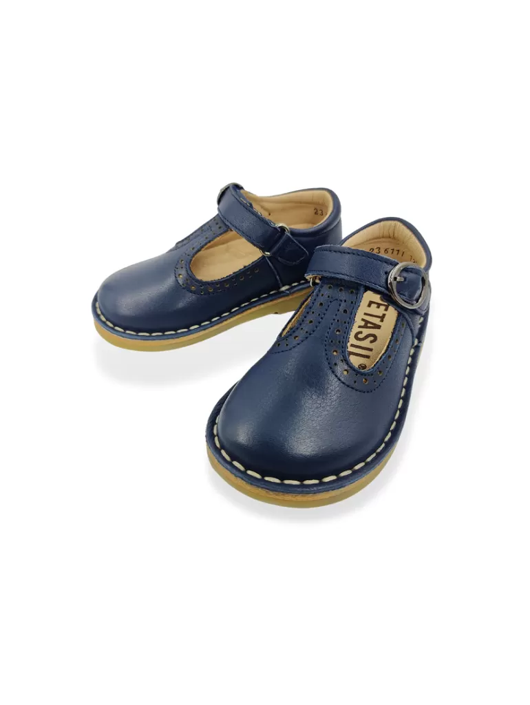 Infant Girls Shoes Petasil Navy Strap Caterina 2 6111 sale