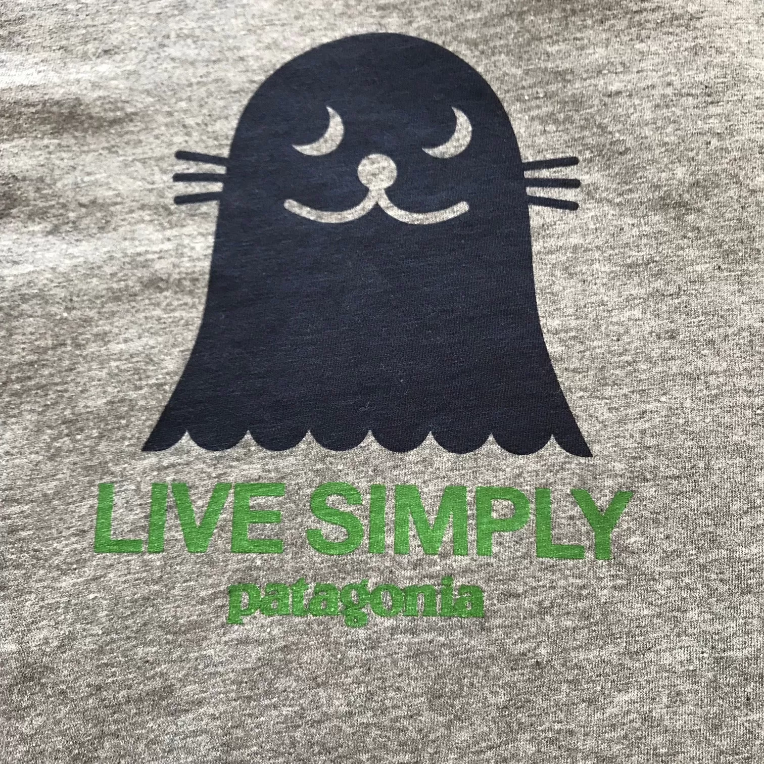 Kids' Patagonia | Baby Live Simply Organic T-shirt | Gravel Heather