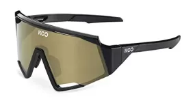 KOO Spectro Cycling Sport Sunglasses Zeiss Lens Black / Super Bronze Mirror Lenses