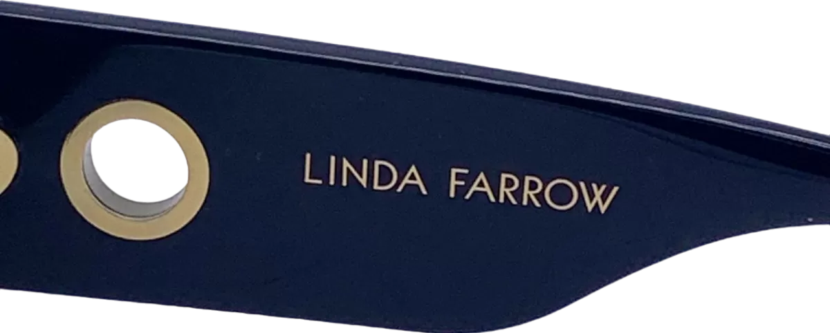 Linda Farrow Black Senna Sunglasses