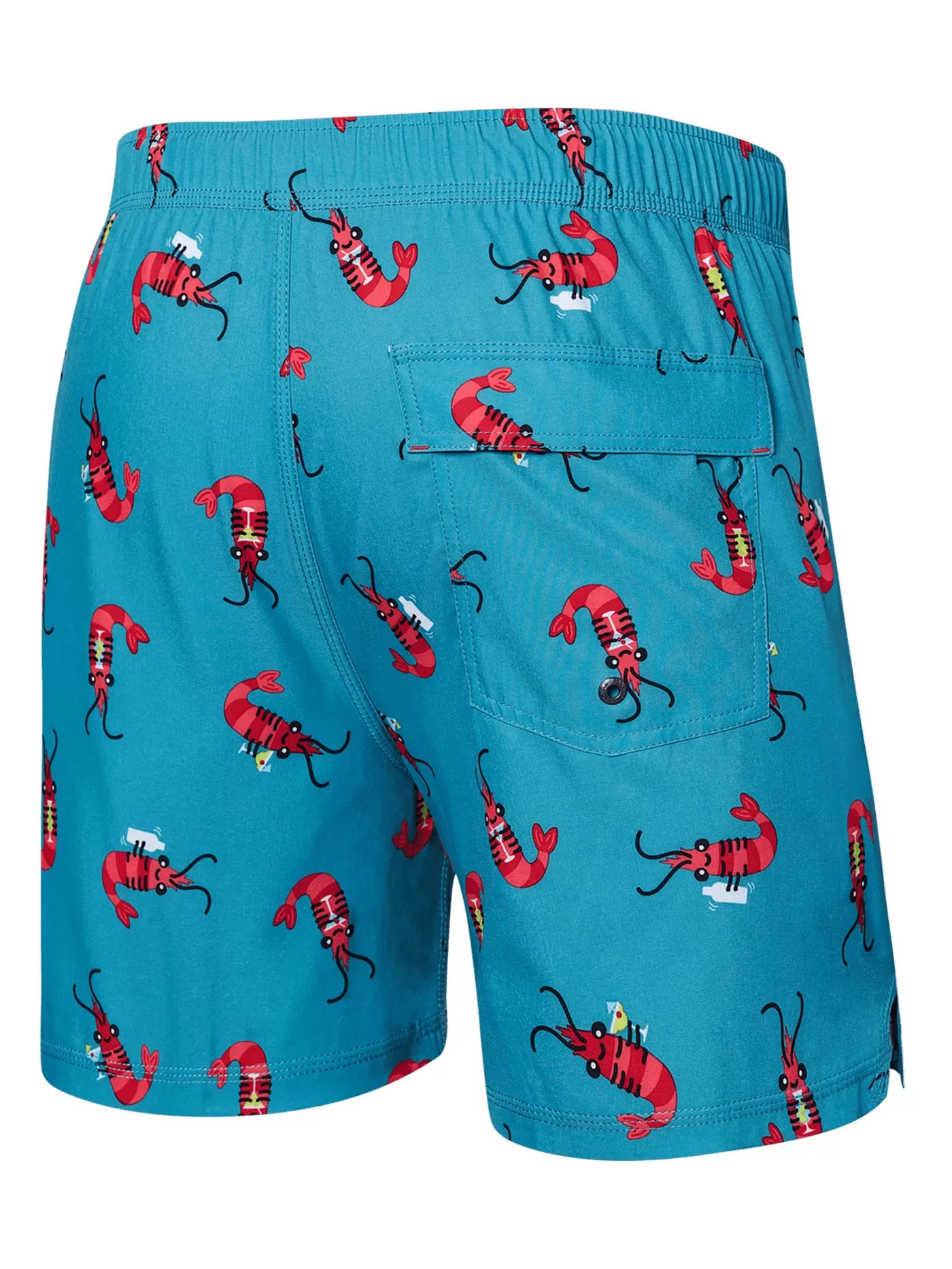 Oh Buoy 2n1 Volley 5 Shrimp Cocktail/Blue Moon Boardshorts