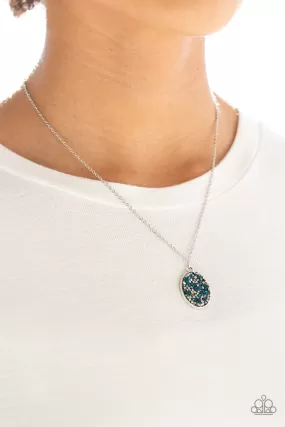 Paparazzi Accessories - Star-Crossed Stargazer - Blue Necklace