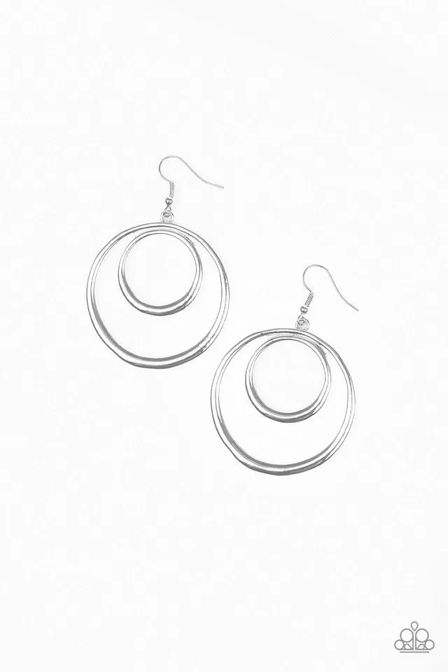 Put Your SOL Into It Silver-Earrings