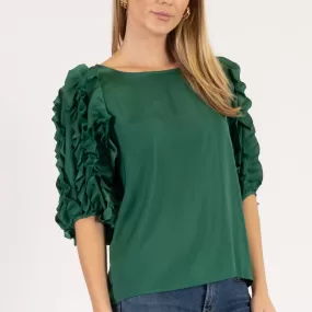 Rebecca Ruffle Top