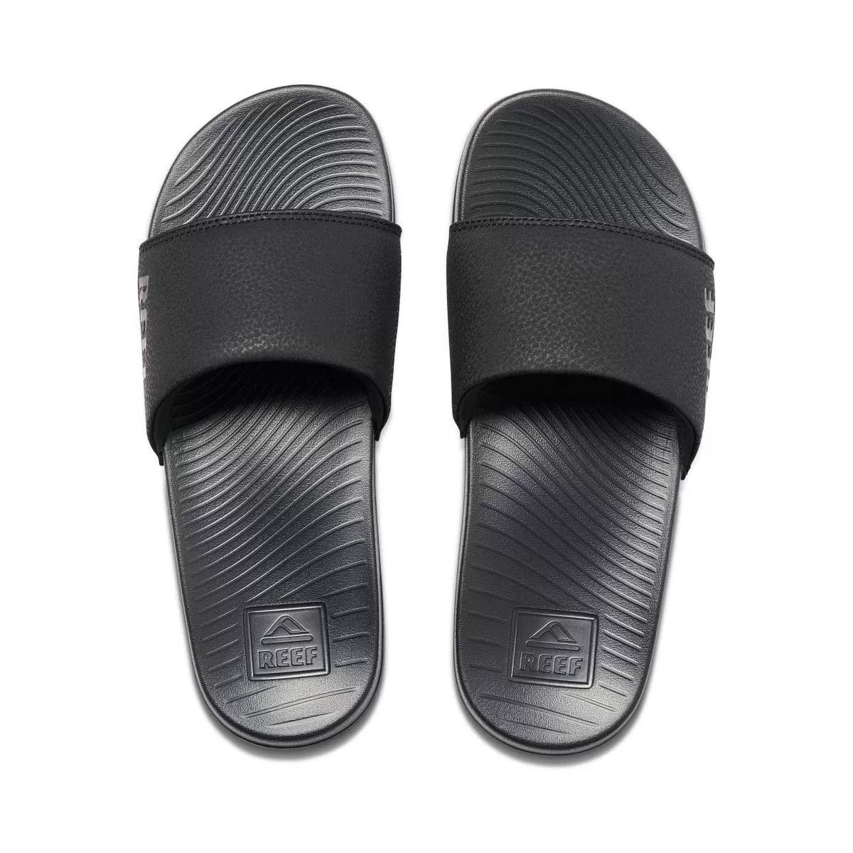 Reef One Slide Black    