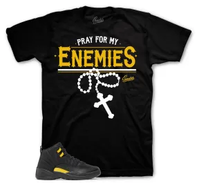 Retro 12 Black Taxi Shirt - Enemies - Black