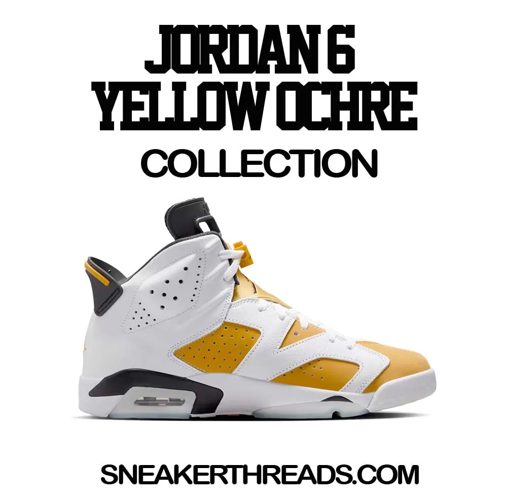 Retro 6 Yellow Ochre Socks - Copped Em - Ochre