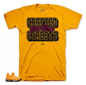 Retro 7 Low Taxi Shirt - Crafted - Gold