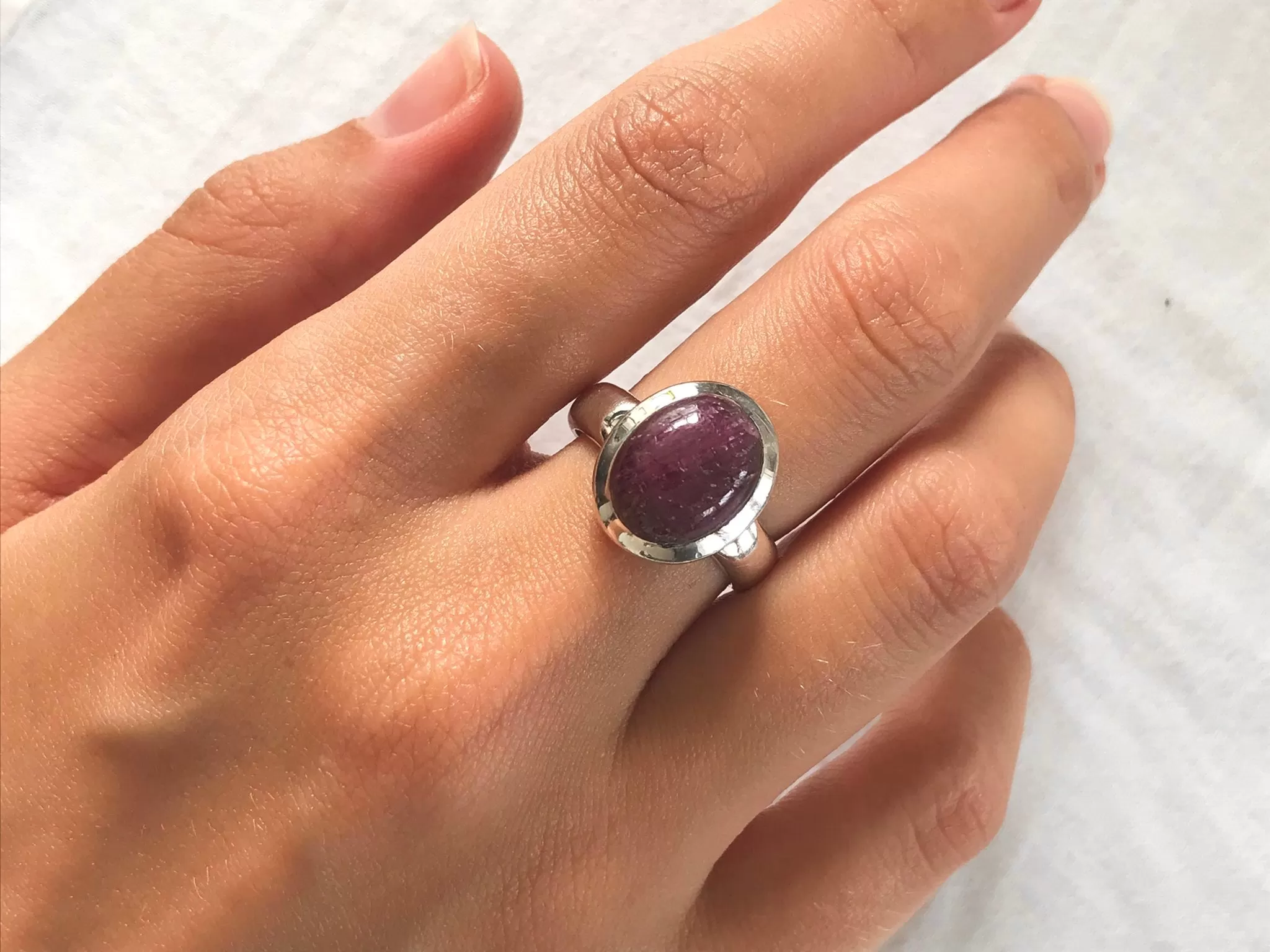 Ruby Naevia Ring