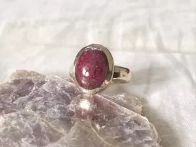 Ruby Naevia Ring