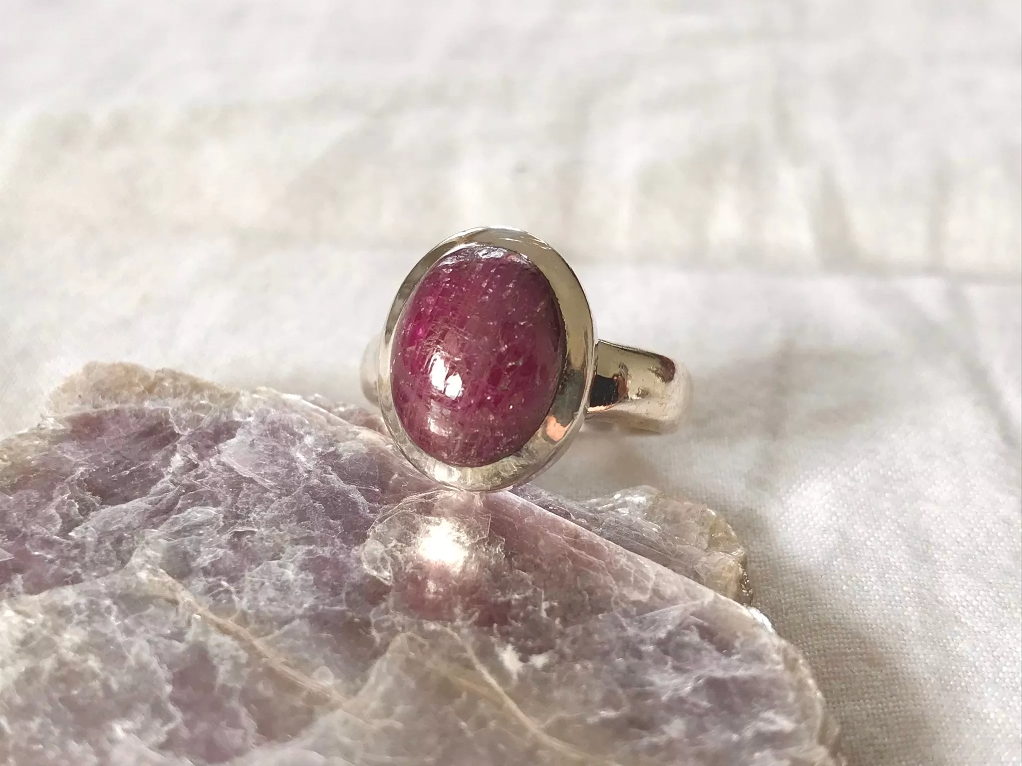 Ruby Naevia Ring