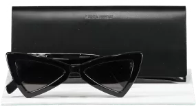 Saint Laurent Black Sl-207-jerry Sunglasses in case