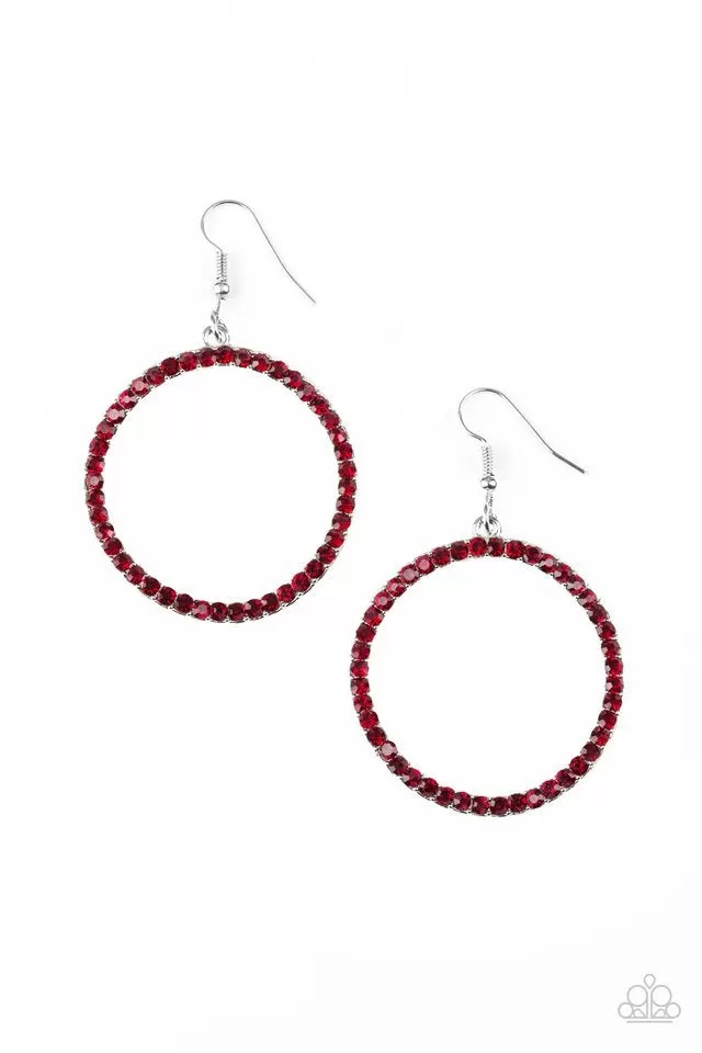 Stopping Traffic Red-Earrings