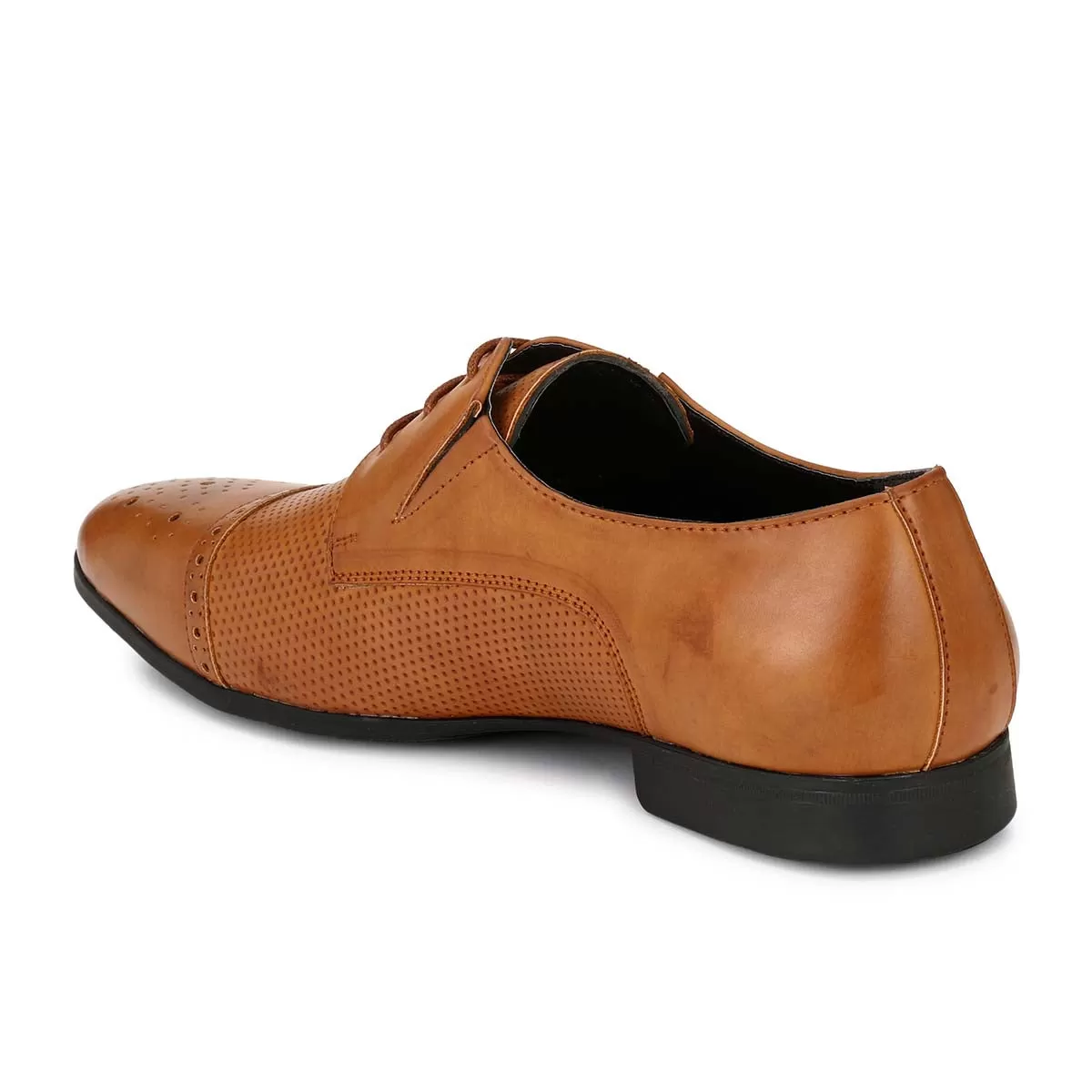 Tan Buckle Loafers