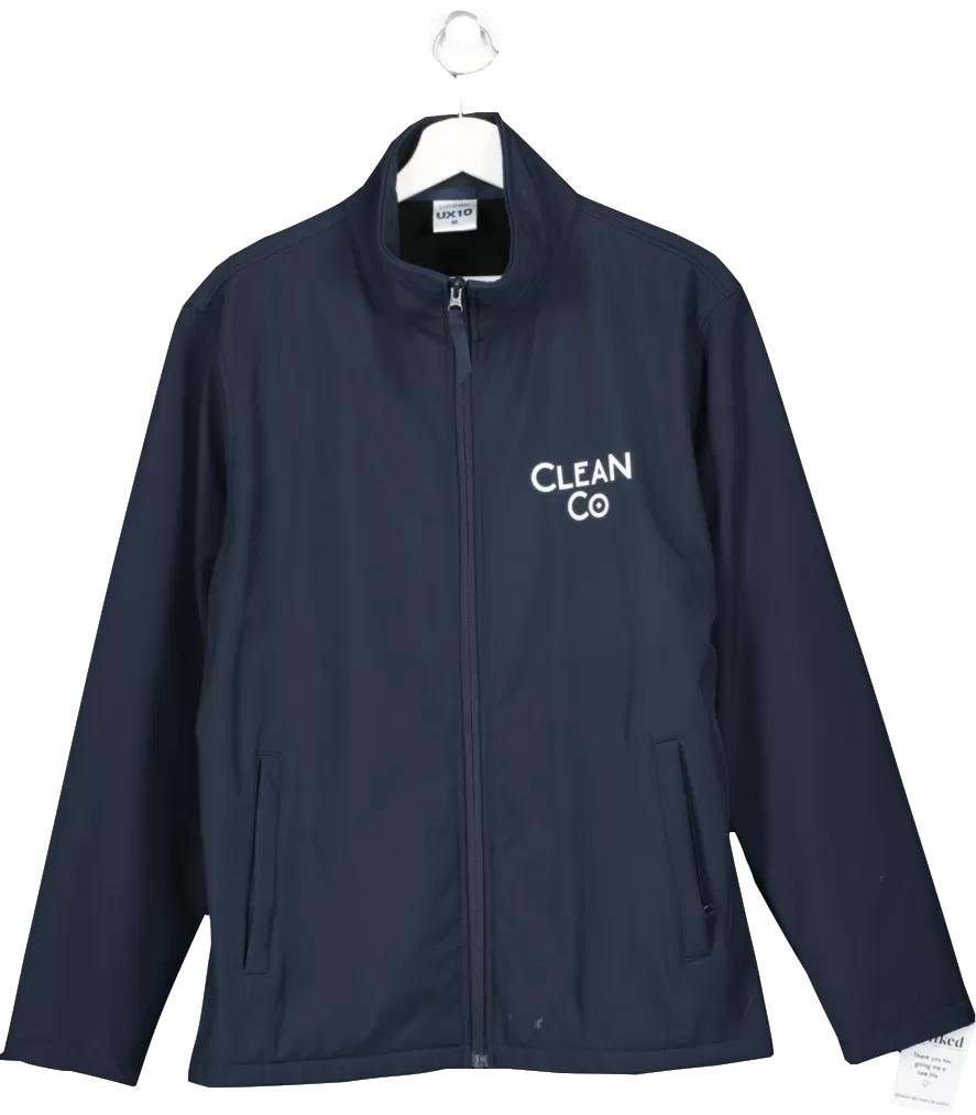 uneek Blue Personalised Clean Co Jacket UK M