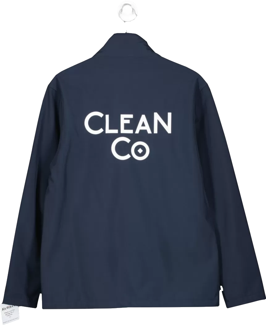 uneek Blue Personalised Clean Co Jacket UK M