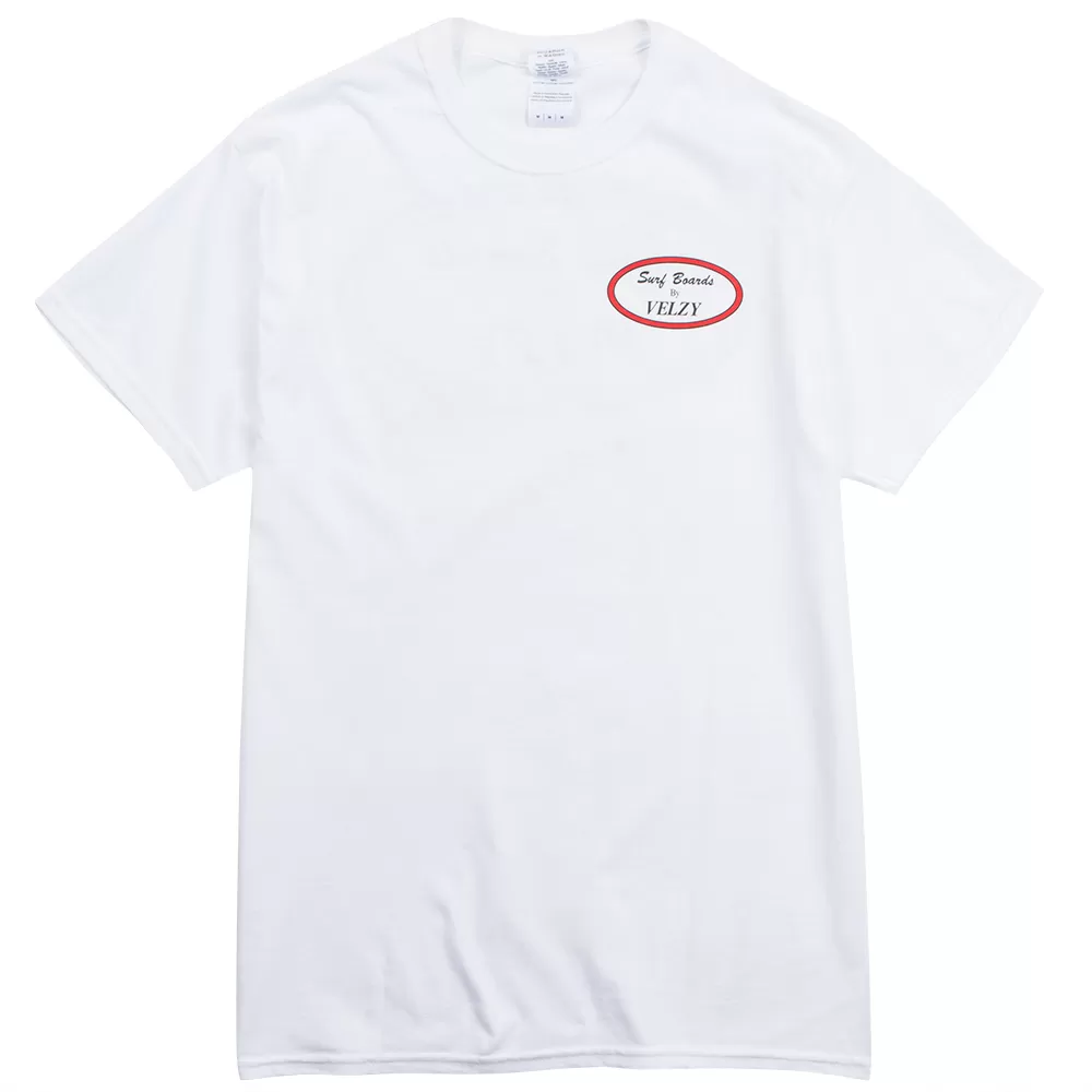 Velzy Surfboard Oval Mens Classic Tee