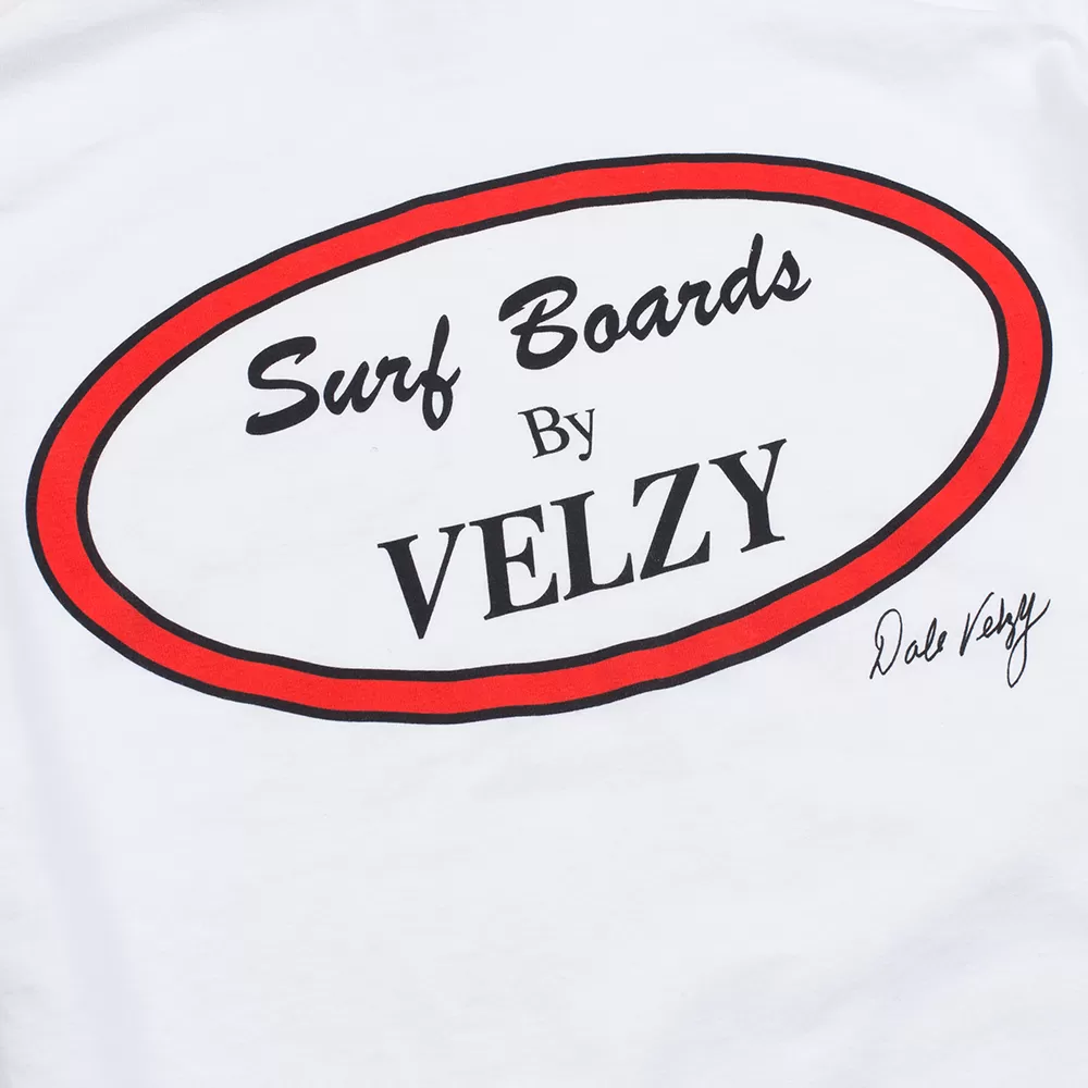 Velzy Surfboard Oval Mens Classic Tee