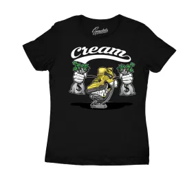 Womens Lightning 4 Shirt - Cream - Black