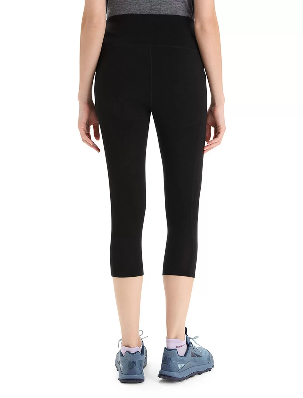 Womens Merino Fastray High Rise 3/4 Tights