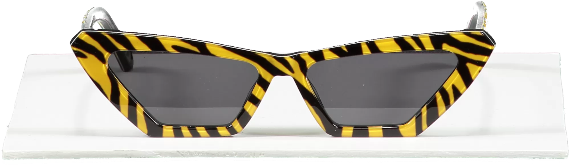 Yellow Chimi X Sundae School Square Sunglasses - Tiger